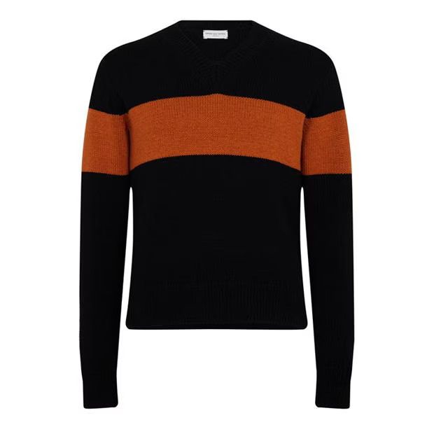 o1g2r1mq0424 Sweaters in Black & Maroon