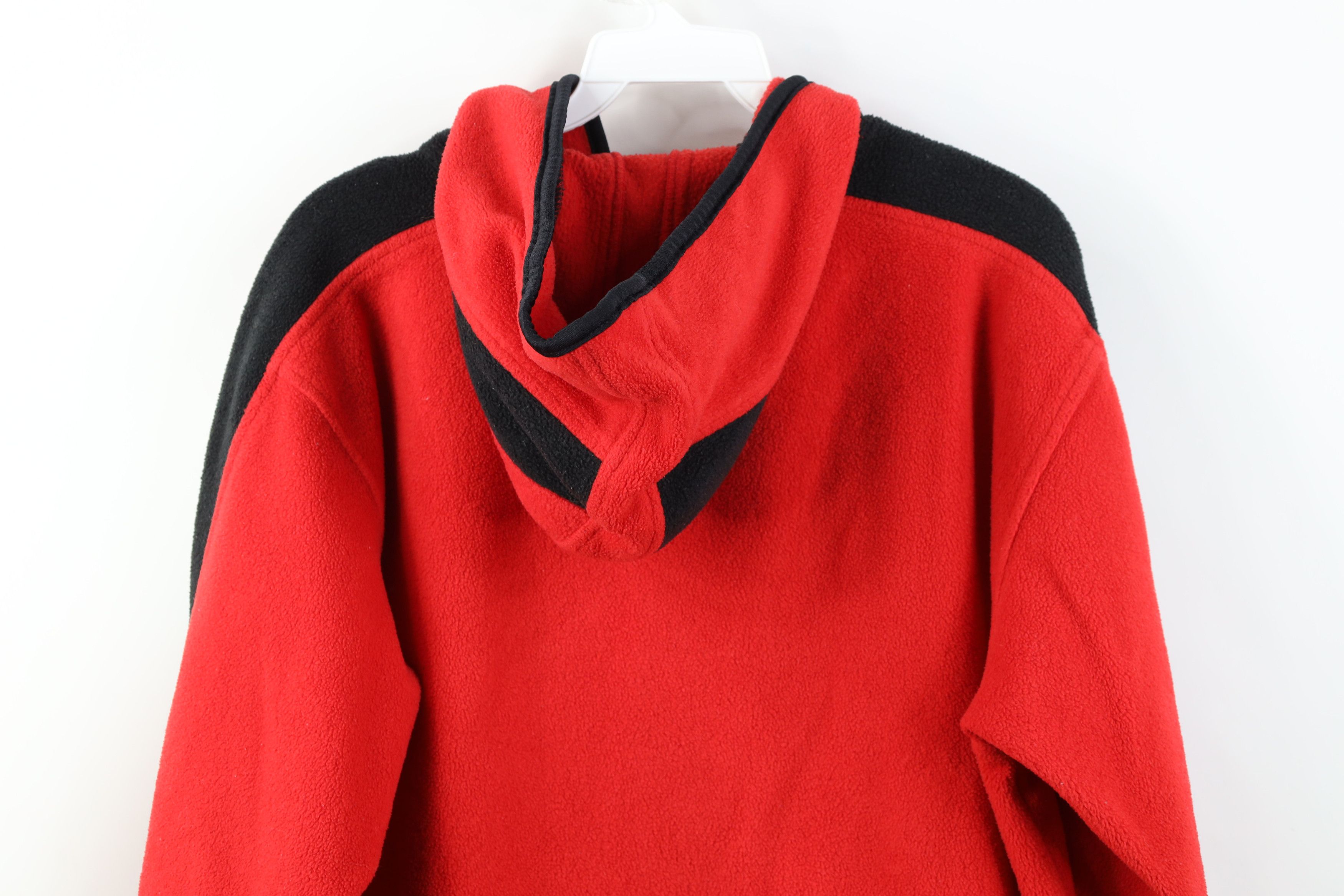 Starter Vintage 90s Starter Detroit Red Wings Hockey Fleece Hoodie Size L / US 10 / IT 46 - 14 Thumbnail
