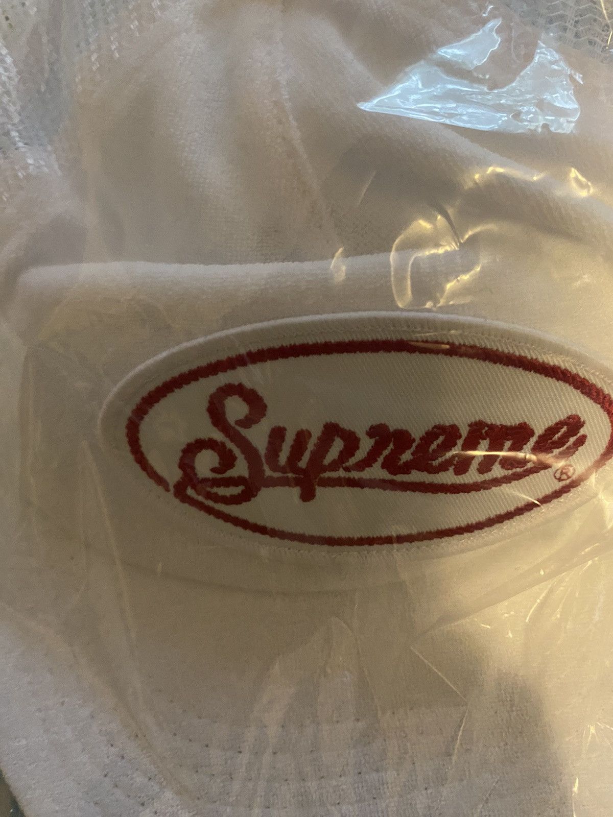 Supreme Supreme Terry Mesh Back 5 Panel White SS24 Size ONE SIZE - 4 Thumbnail