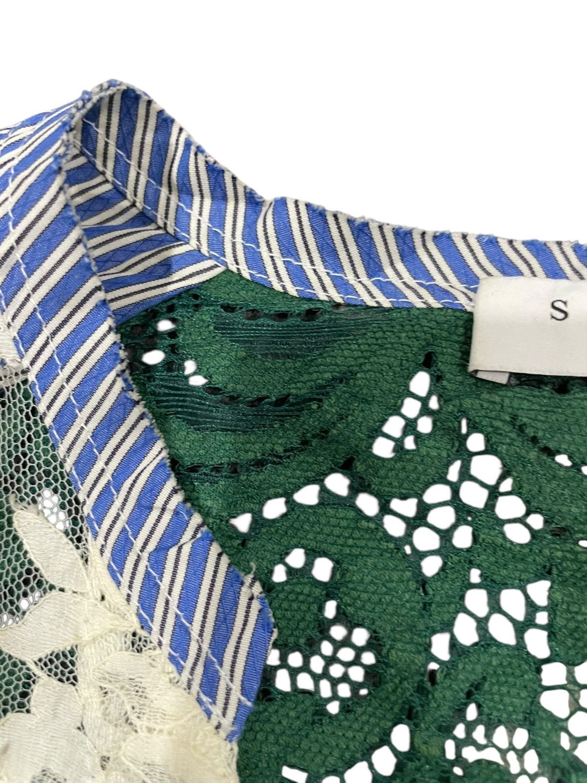 Designer Sandro Lace Emerald Shirts Size S / US 4 / IT 40 - 13 Thumbnail