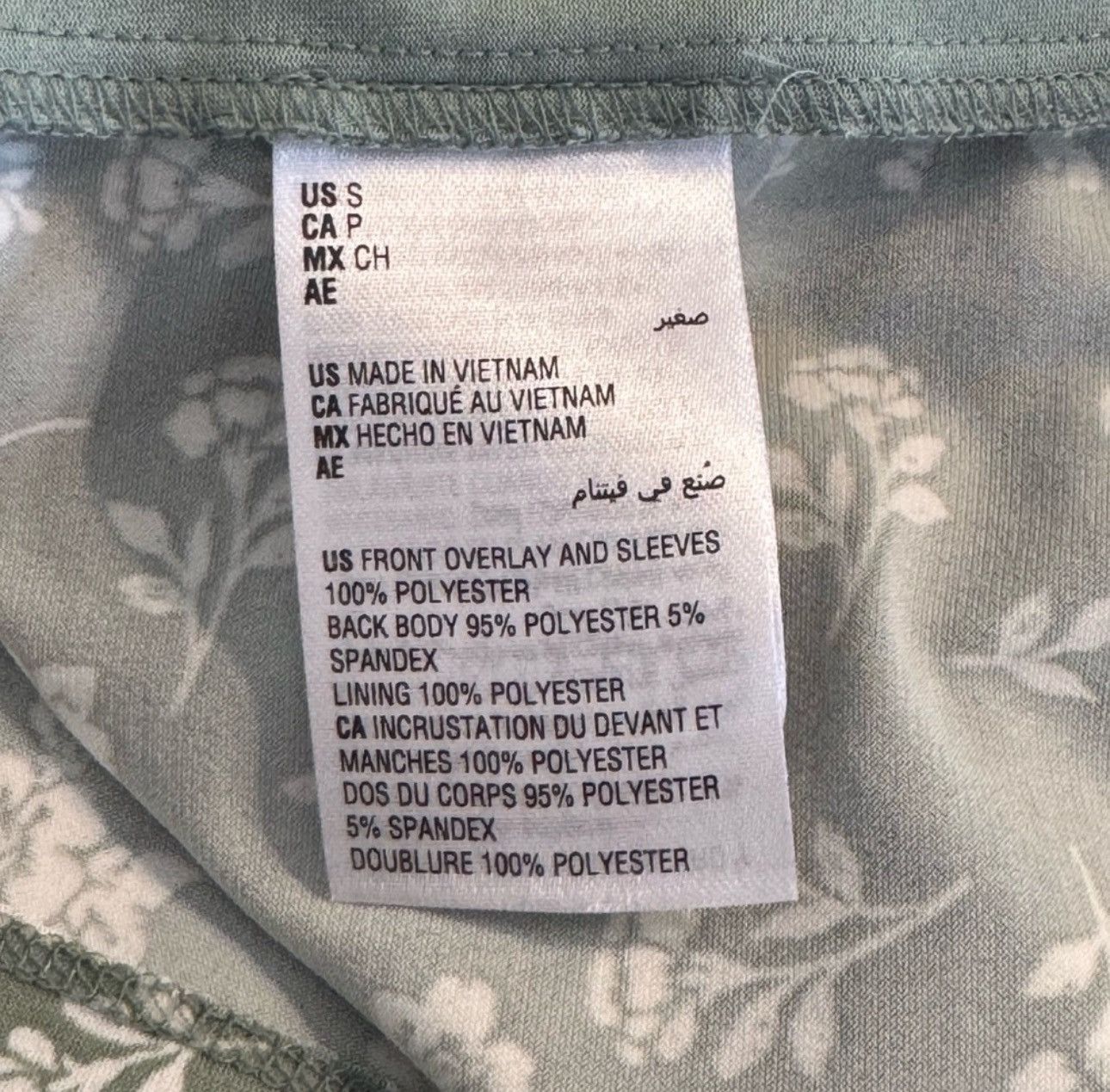 Charter Club Charter Club Sage Floral Pintuck Women's Blouse Size Small Size S / US 4 / IT 40 - 4 Thumbnail