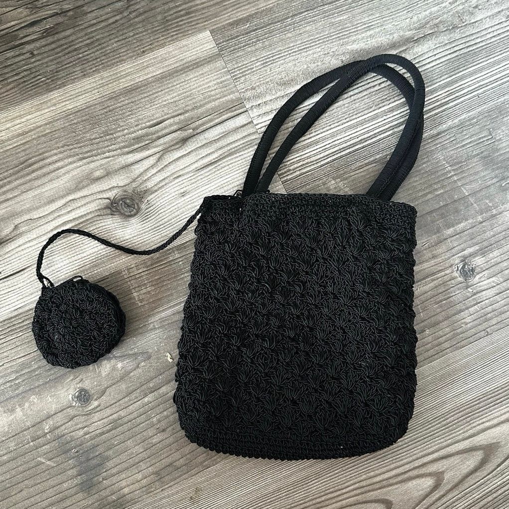 Other small black knit handbag Size ONE SIZE - 1 Thumbnail