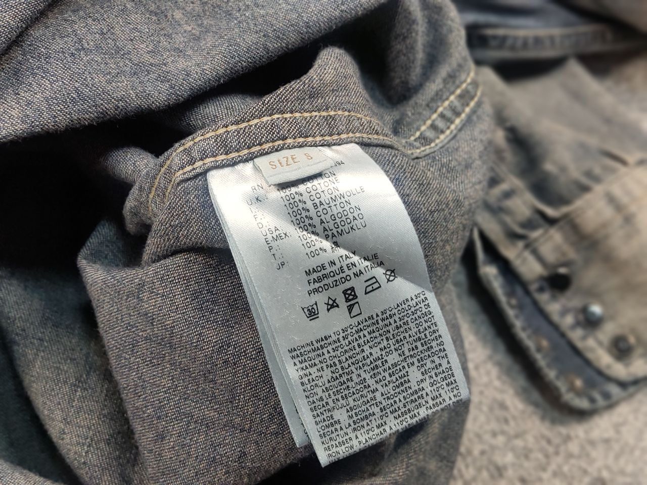 Diesel Diesel Industry Sonora Faded Denim Shirt Long sleeve Y2K Size US S / EU 44-46 / 1 - 12 Thumbnail