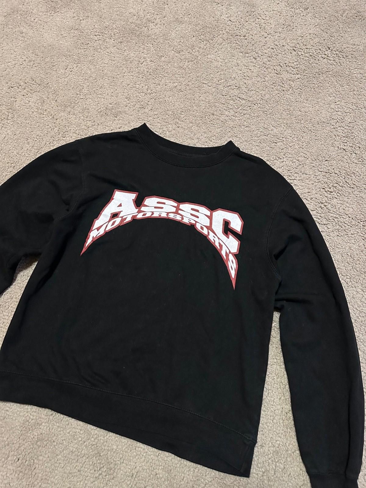 Anti Social Social Club Anti Social Social Club ASSC Black “Motorsport” Sweater Sz S Size US S / EU 44-46 / 1 - 3 Thumbnail