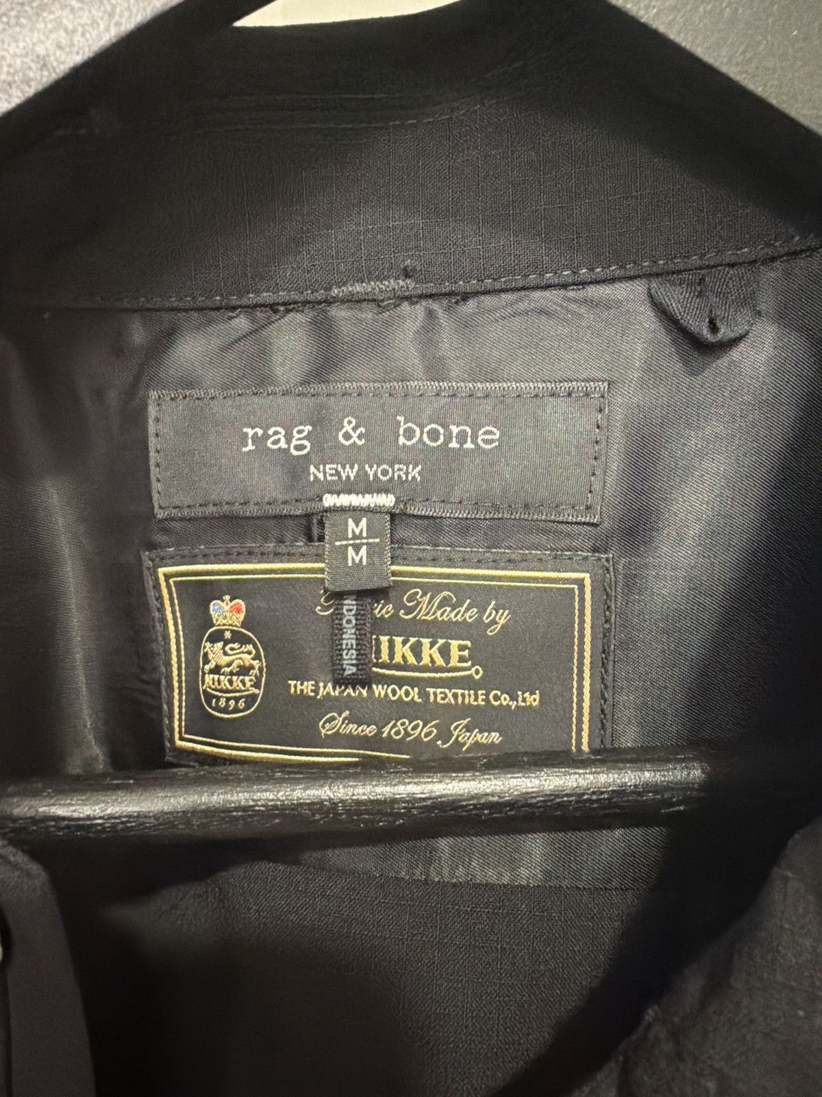 Rag & Bone Rag and Bone Hyde Wool-Blend Ripstop Shirt Jacket Size US M / EU 48-50 / 2 - 3 Thumbnail