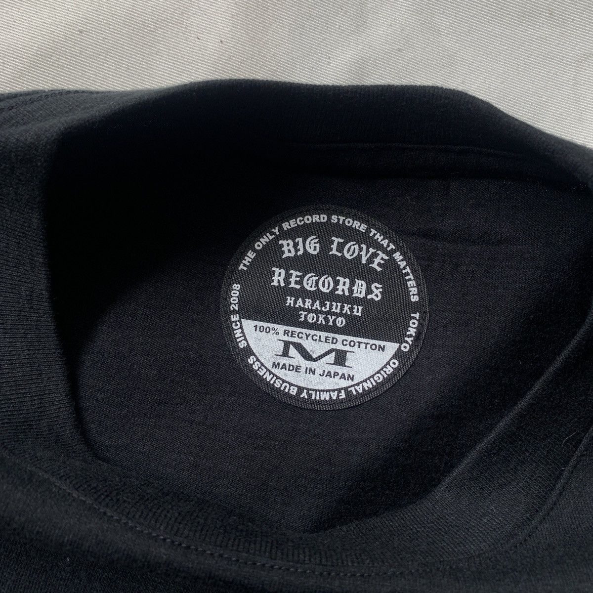 Japanese Brand Big love records harajuku tokyo tee Size US M / EU 48-50 / 2 - 5 Thumbnail