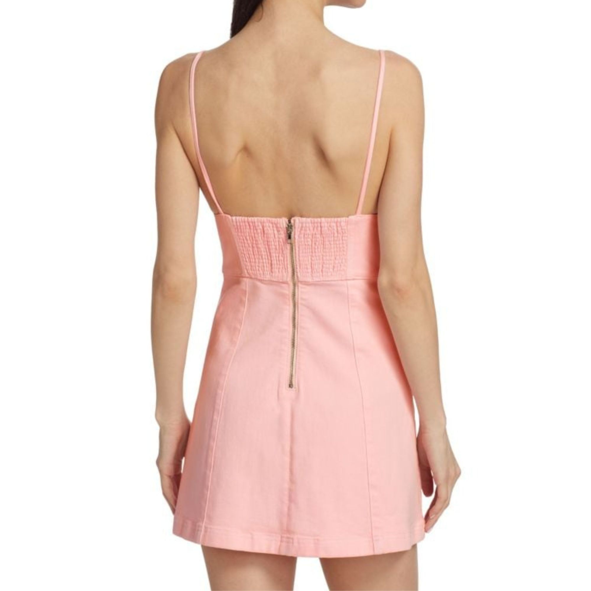 Alice + Olivia Alice + Olivia Jeans Carli Triangle Top Mini Dress Size 2 Size XS / US 0-2 / IT 36-38 - 2 Thumbnail