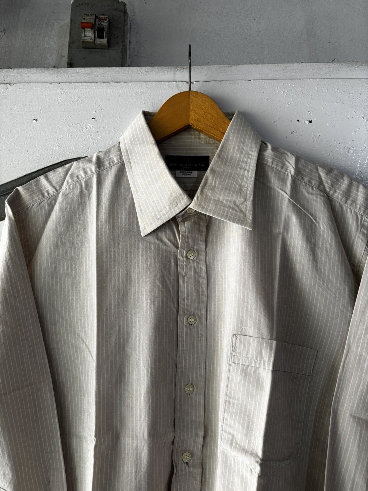 Balenciaga Vintage Balenciaga Shirts Size US L / EU 52-54 / 3 - 2 Thumbnail