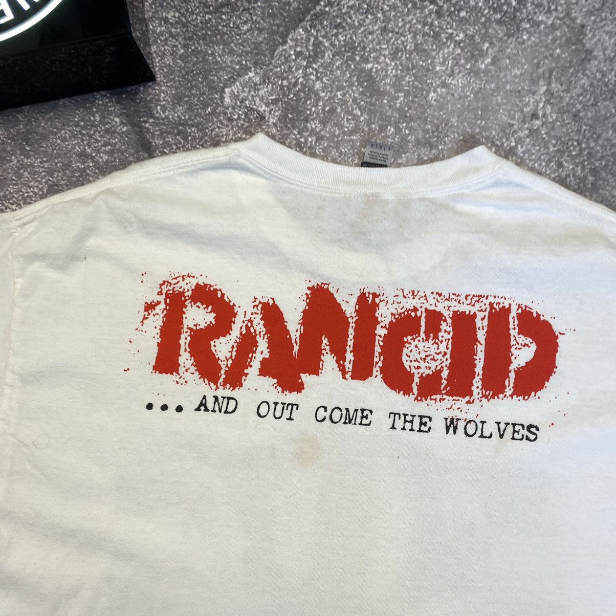 Band Tees Vintage Rancid Big Logo Punk rock band 90’s tee Size US L / EU 52-54 / 3 - 9 Thumbnail