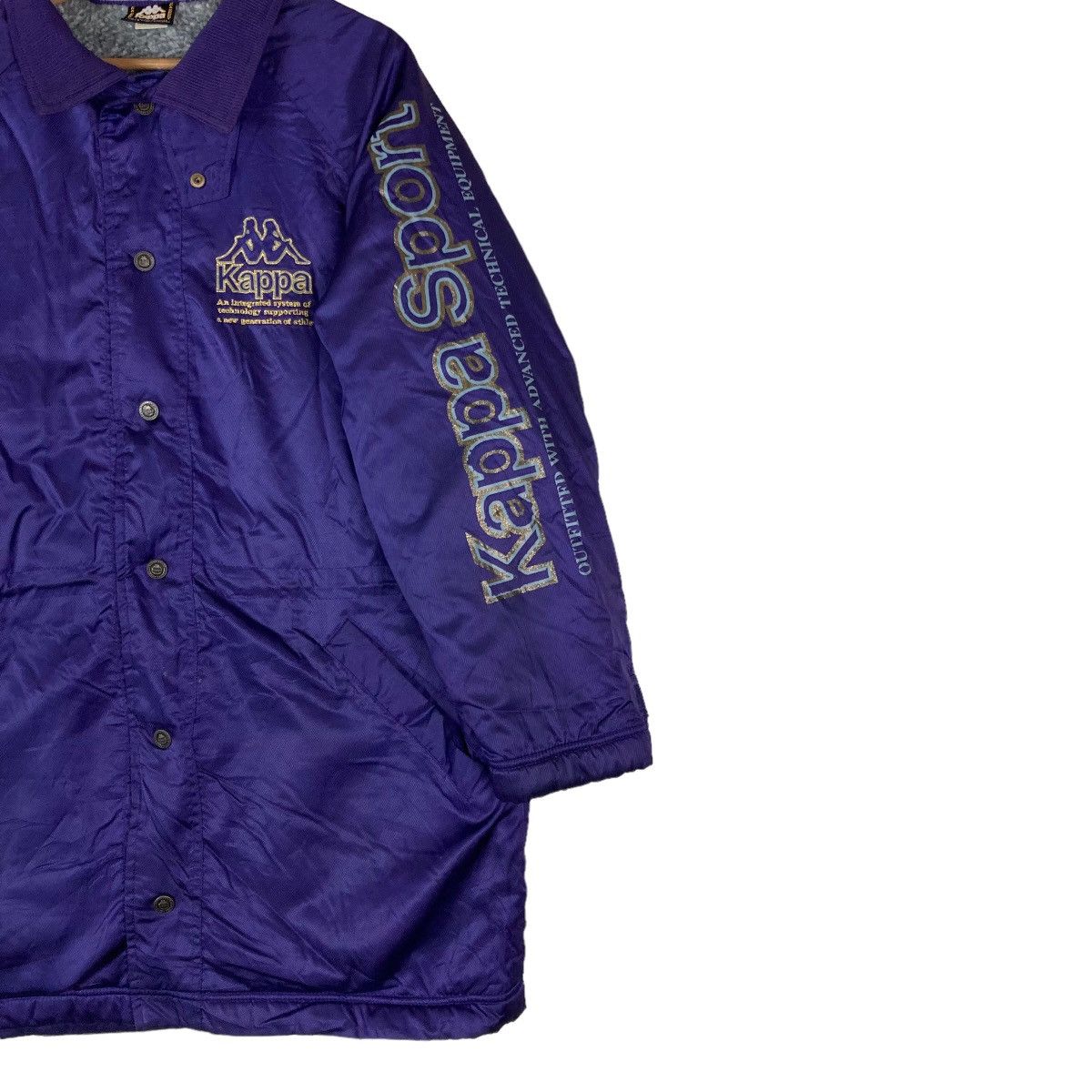 Kappa Vintage Kappa Mini and Big Logo Snap Button Jacket Size US M / EU 48-50 / 2 - 6 Thumbnail