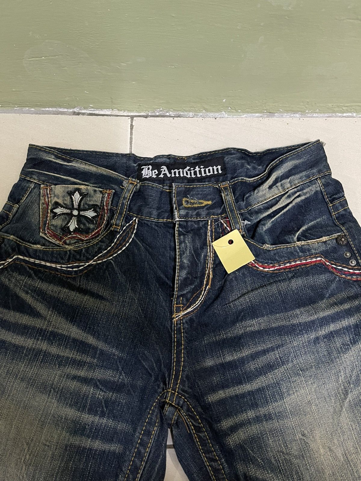 Japanese Brand Be Ambition skull edition Size US 30 / EU 46 - 3 Thumbnail