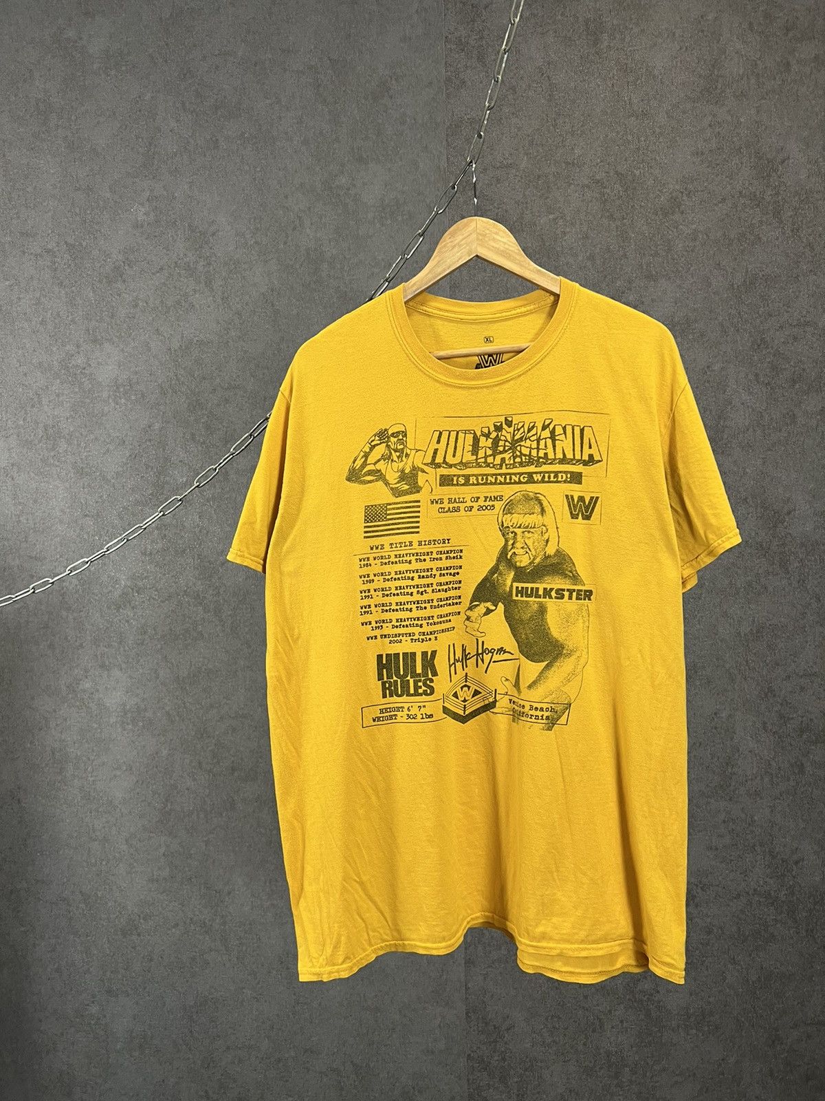 WWE × WWF Hall Hogan WWE WWF wrestling tee Size US XL / EU 56 / 4 - 1 Thumbnail