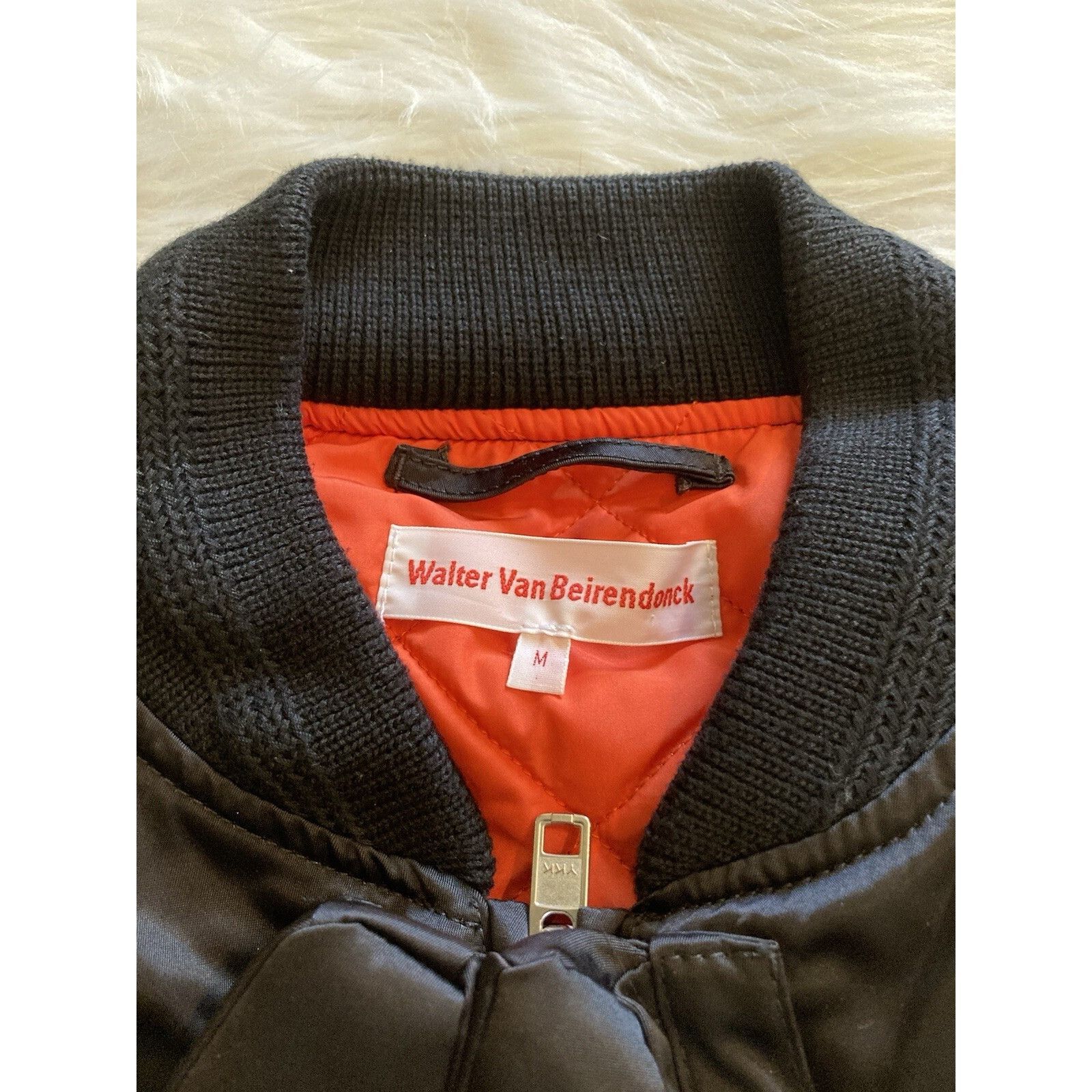 Walter Van Beirendonck Walter Van Beirendonck Mask Bomber Jacket Black Medium Size US M / EU 48-50 / 2 - 3 Thumbnail