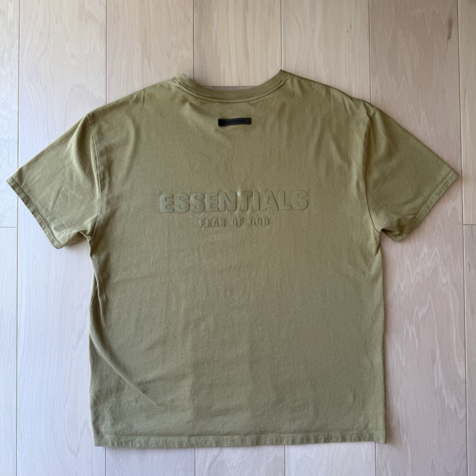 Fear of God Fear of God Essentials Shirt Medium Khaki Cotton Minimalist Size US M / EU 48-50 / 2 - 7 Thumbnail