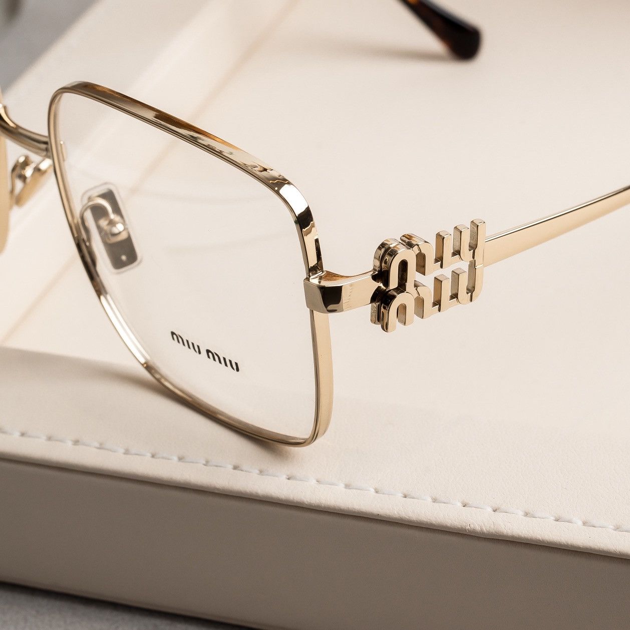Miu Miu MIU MIU 0MU 51XV ZVF1O1 GLASSES Size ONE SIZE - 3 Thumbnail