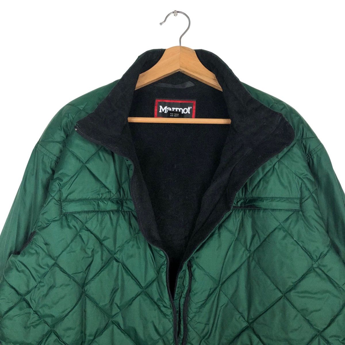 Japanese Brand 🔥Vintage Anorak Down Light Puffer Jacket Marmot Green Amry Size US L / EU 52-54 / 3 - 12 Thumbnail