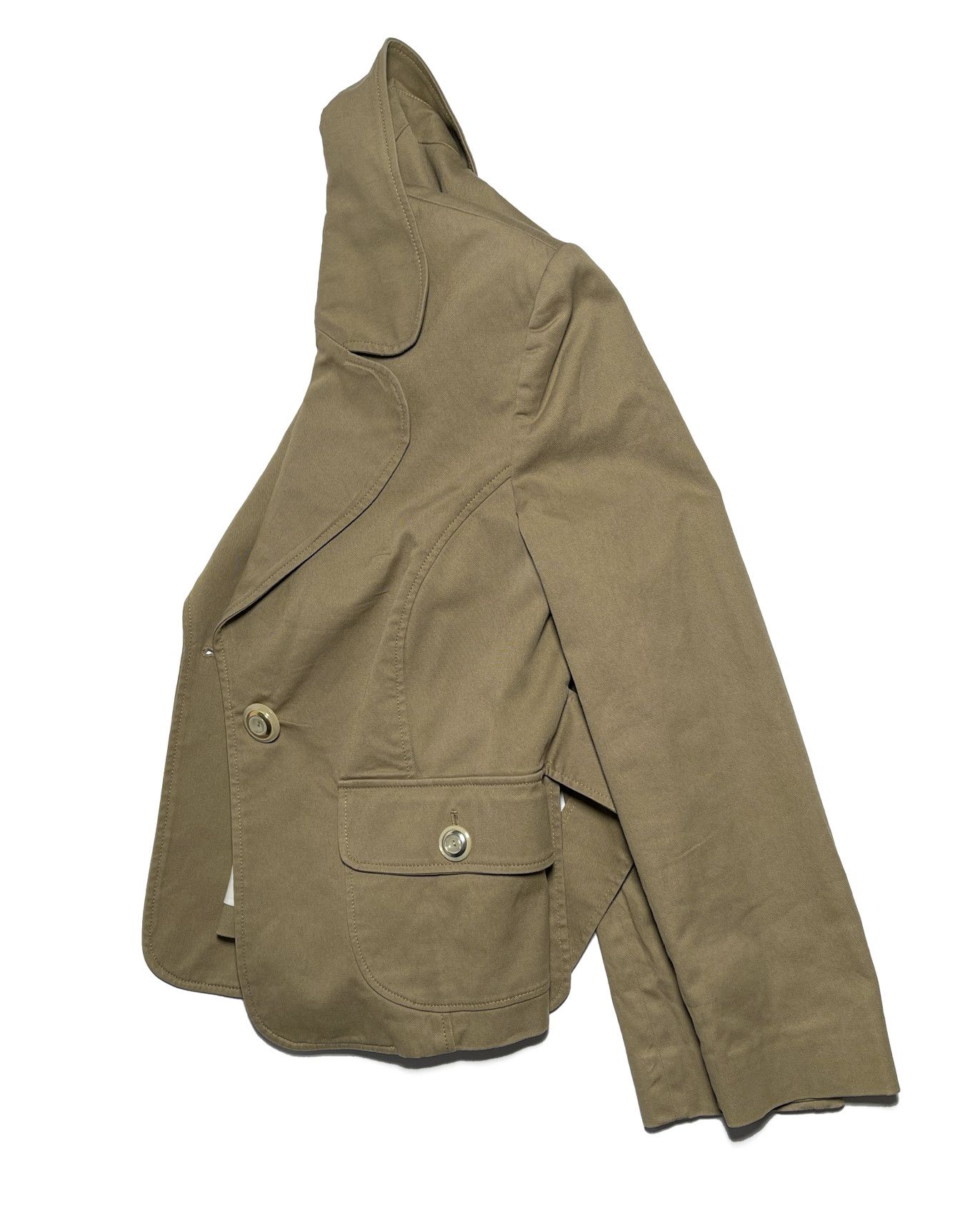 Dolce & Gabbana D&G by Dolce & Gabbana cropped blazer (Beige, S) Size S / US 4 / IT 40 - 7 Thumbnail