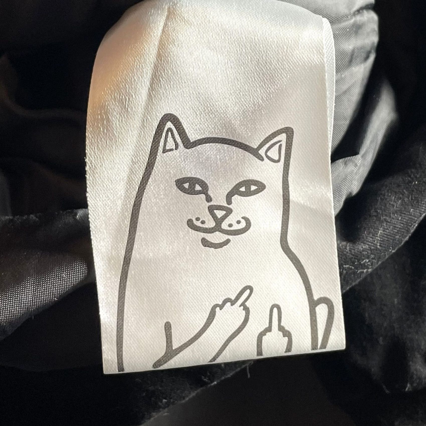 RIPNDIP RIPNDIP Jacket Mens Small Black Dragon Graphic Cartoon Bomber Button shacket Size US S / EU 44-46 / 1 - 7 Thumbnail