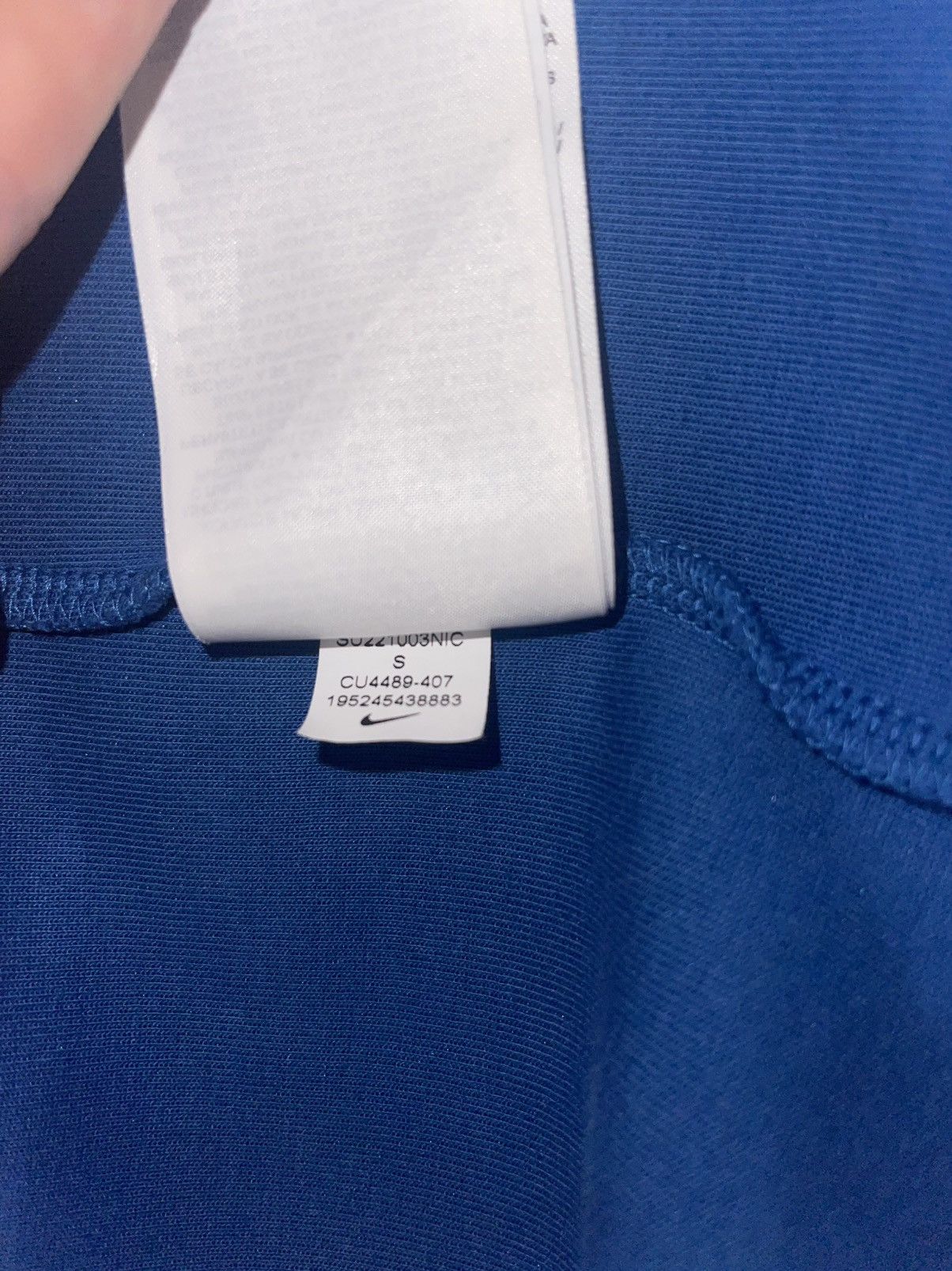 Nike Nike tech fleece marina blue Size US M / EU 48-50 / 2 - 5 Thumbnail
