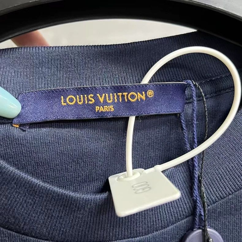 Louis Vuitton Louis Vuitton 25 Blue Pre-Fall Collection Jacquard Logo Ro Size US S / EU 44-46 / 1 - 2 Thumbnail