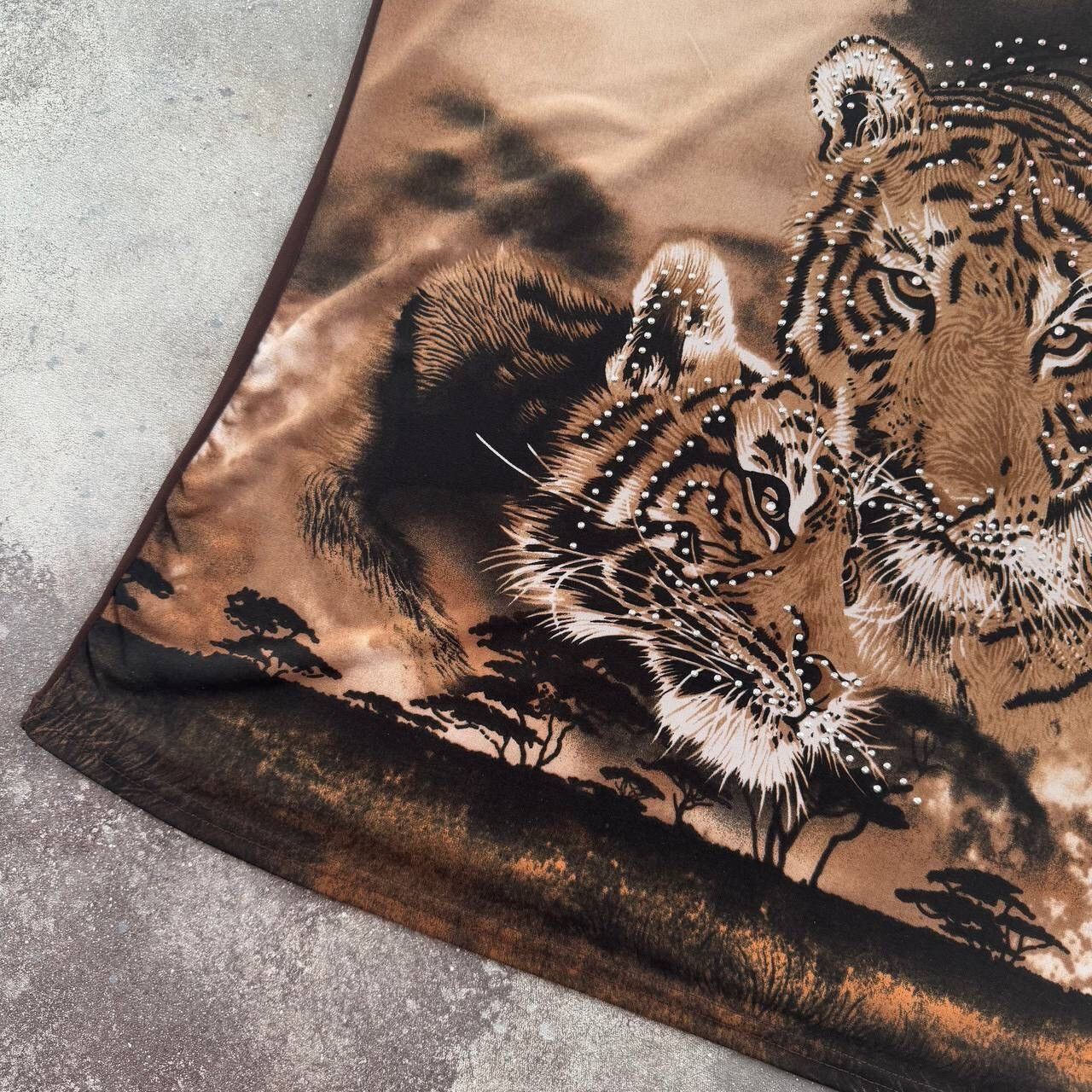 Hysteric Glamour × Japanese Brand × Vintage Y2K Super Sexy Tiger Vintage Tank Top Size XL / US 12-14 / IT 48-50 - 6 Thumbnail