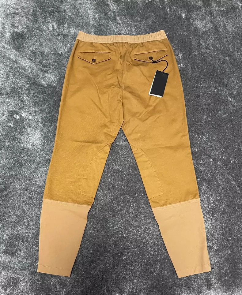 Gucci Gucci Khaki stitching horse pants, sweatpants, sports pants Size US 28 / EU 44 - 7 Thumbnail