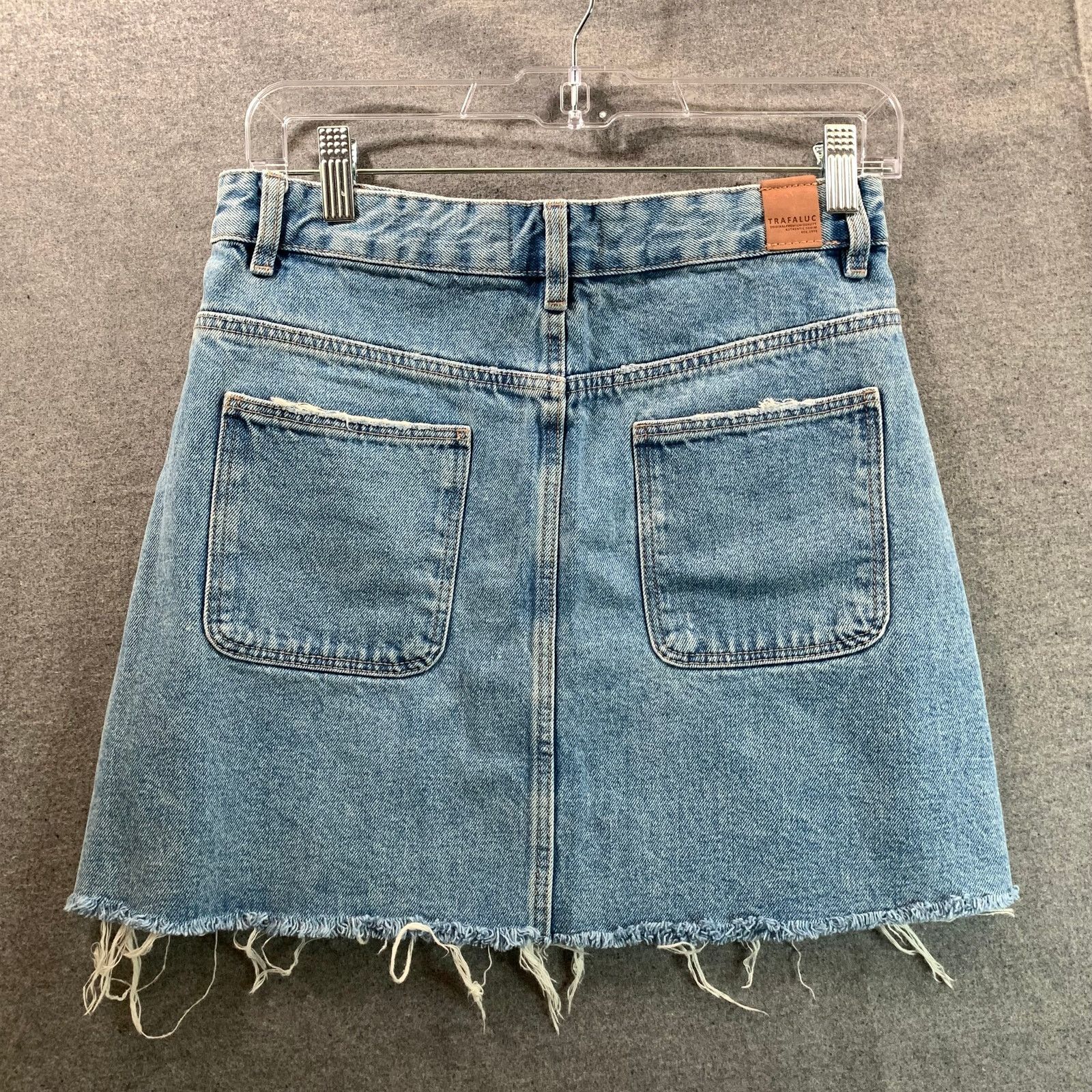Zara ZARA Trafaluc Jeans Skirt Women Medium Denim Blue Size 28" / US 6 / IT 42 - 2 Thumbnail