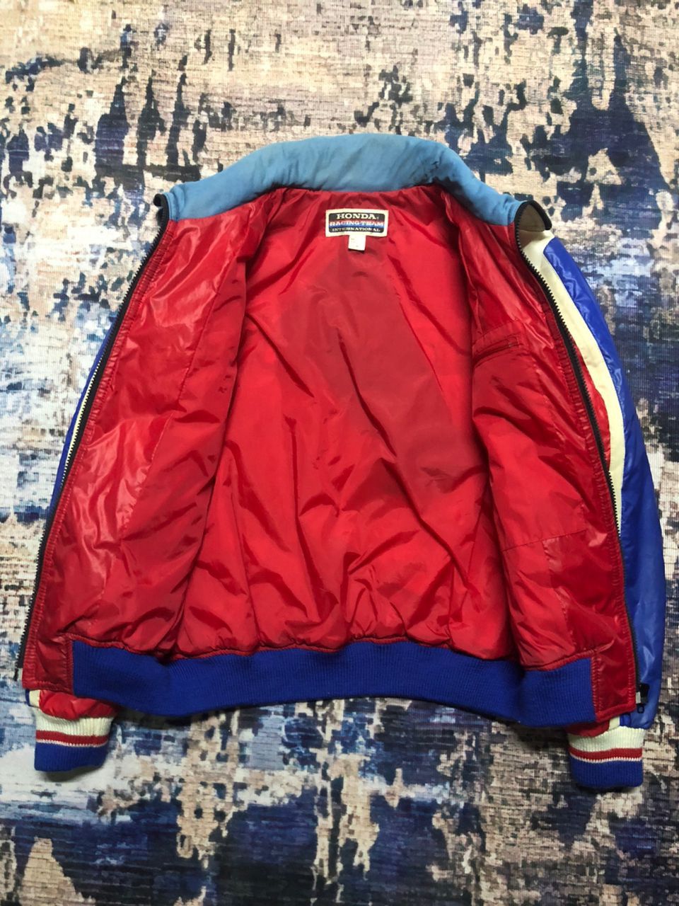 Honda Vintage 90s Honda Racing Team Puffer Jacket Size US M / EU 48-50 / 2 - 3 Thumbnail