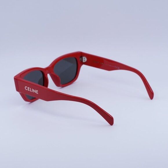 Celine 🕶️ New Celine CL40197U 66A Red/Smoke Sunglasses Size ONE SIZE - 5 Thumbnail