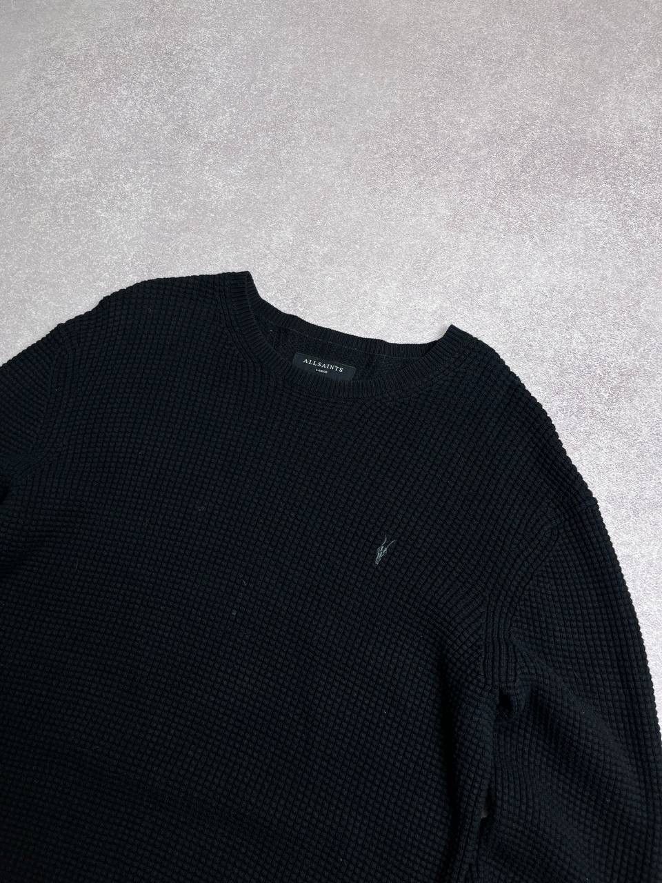Allsaints × Vintage Vintage Allsaints Big Knit Sweater Y2K L Size US L / EU 52-54 / 3 - 2 Thumbnail