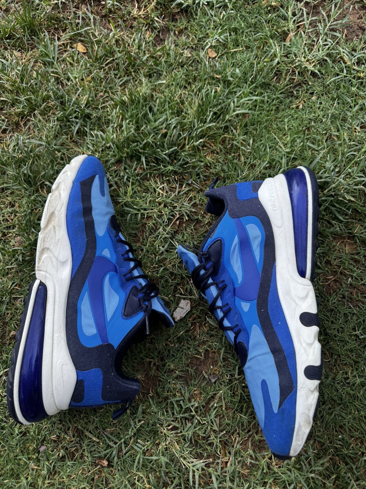 Nike Nike Air Max 270 React Pacific Blue Size US 11.5 / EU 44-45 - 1 Thumbnail