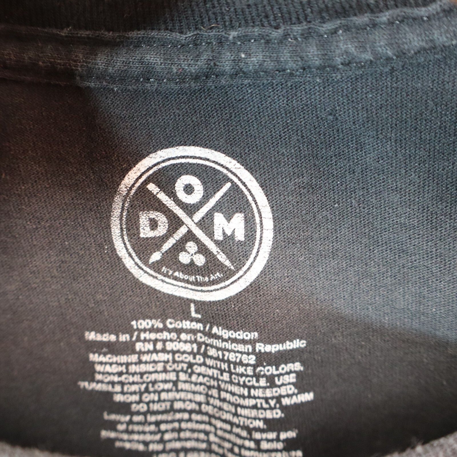 Damir Doma DOM Shirt Men Large Back Off Rottweiler Doberman Dog Shirt Size US L / EU 52-54 / 3 - 5 Thumbnail