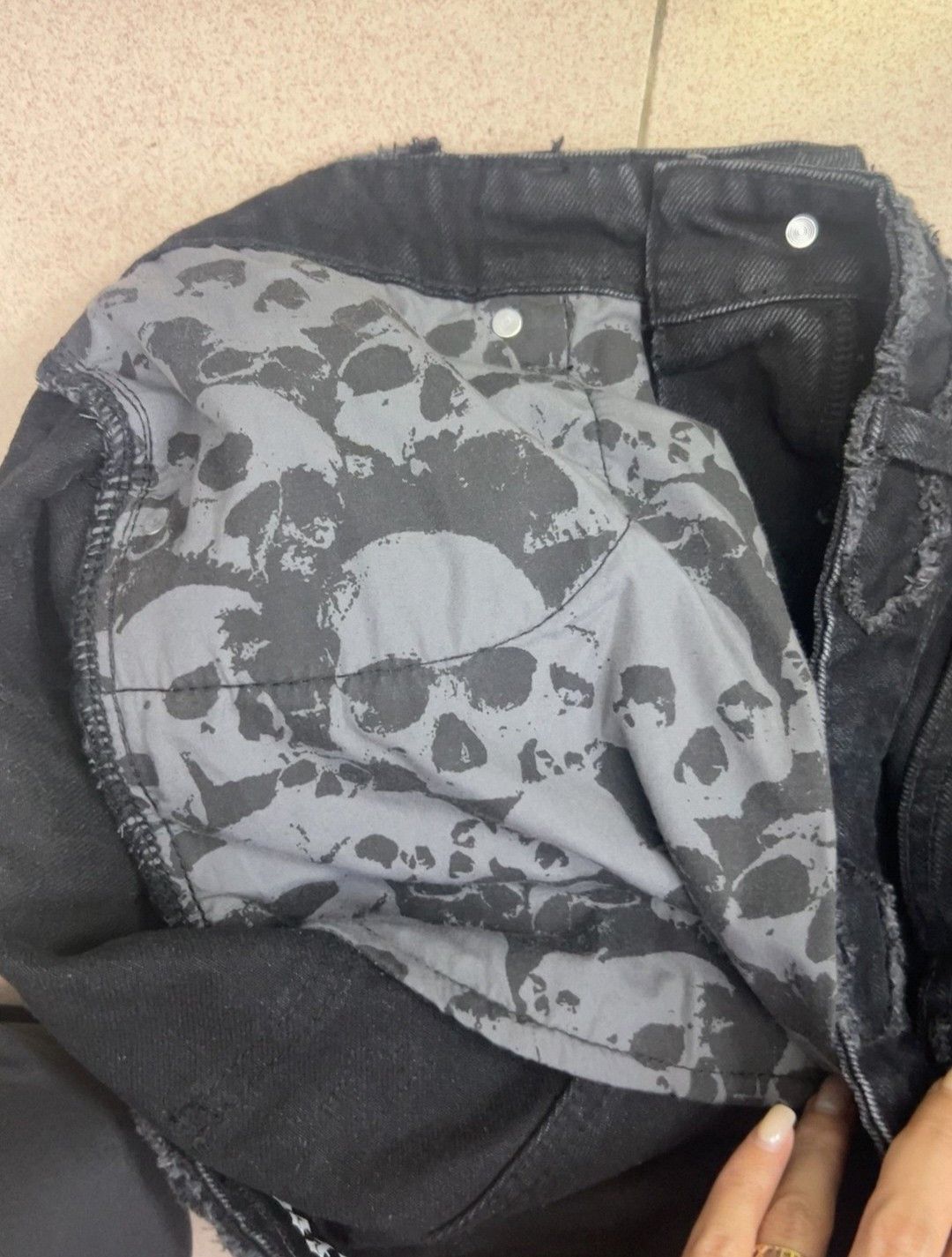 Affliction affliction skull baggy jeans Size US 32 / EU 48 - 5 Thumbnail