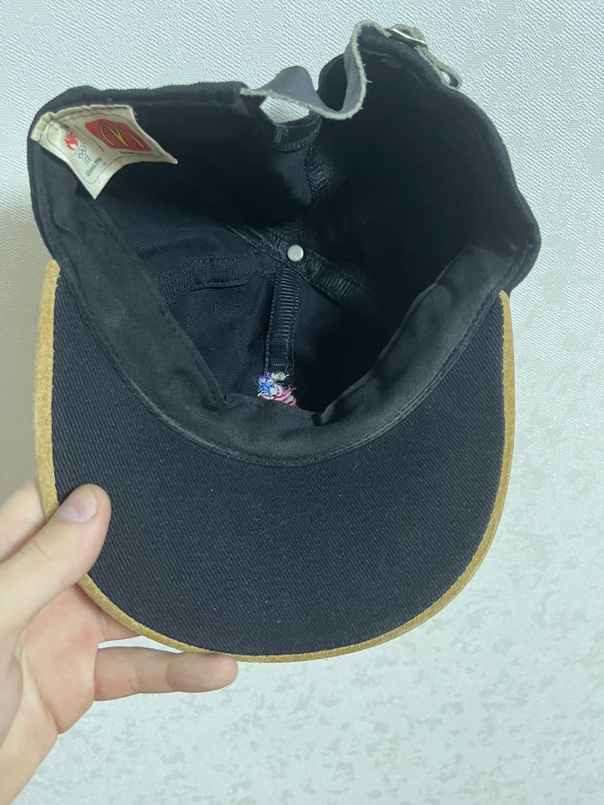 USA Olympics Atlanta 1996 Olympic Games Vintage McDonalds Cap Size ONE SIZE - 7 Thumbnail