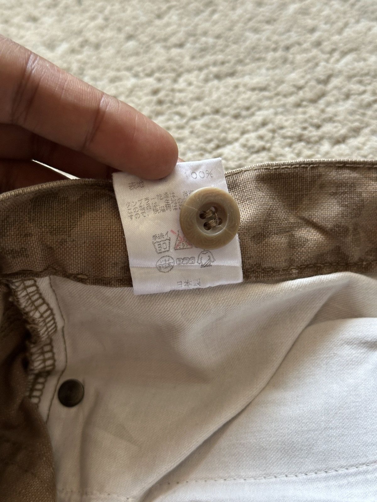 291295=Homme 1990s Japan Brand 291295=Homme Bleached Jeans Size US 30 / EU 46 - 17 Thumbnail