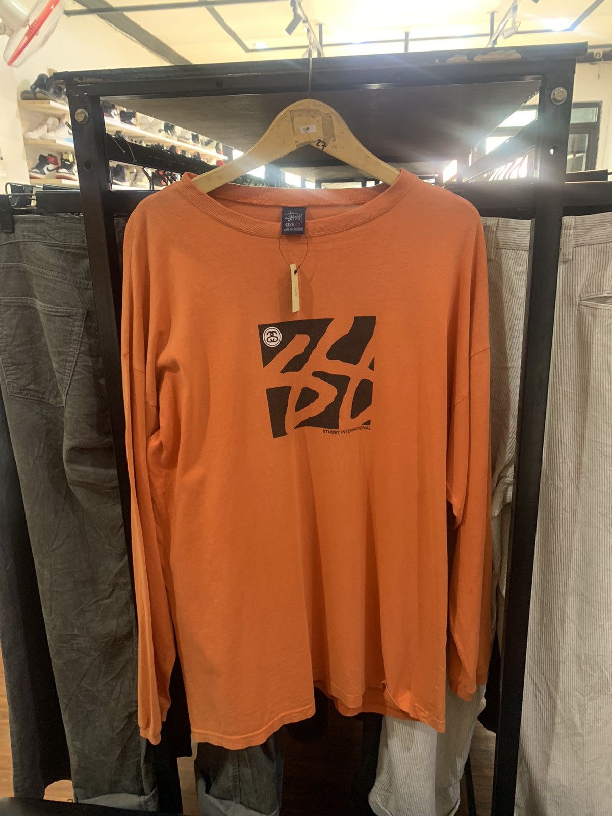 Stussy Vintage Stussy Long sleeve Tshirt y2k Size US XL / EU 56 / 4 - 1 Thumbnail