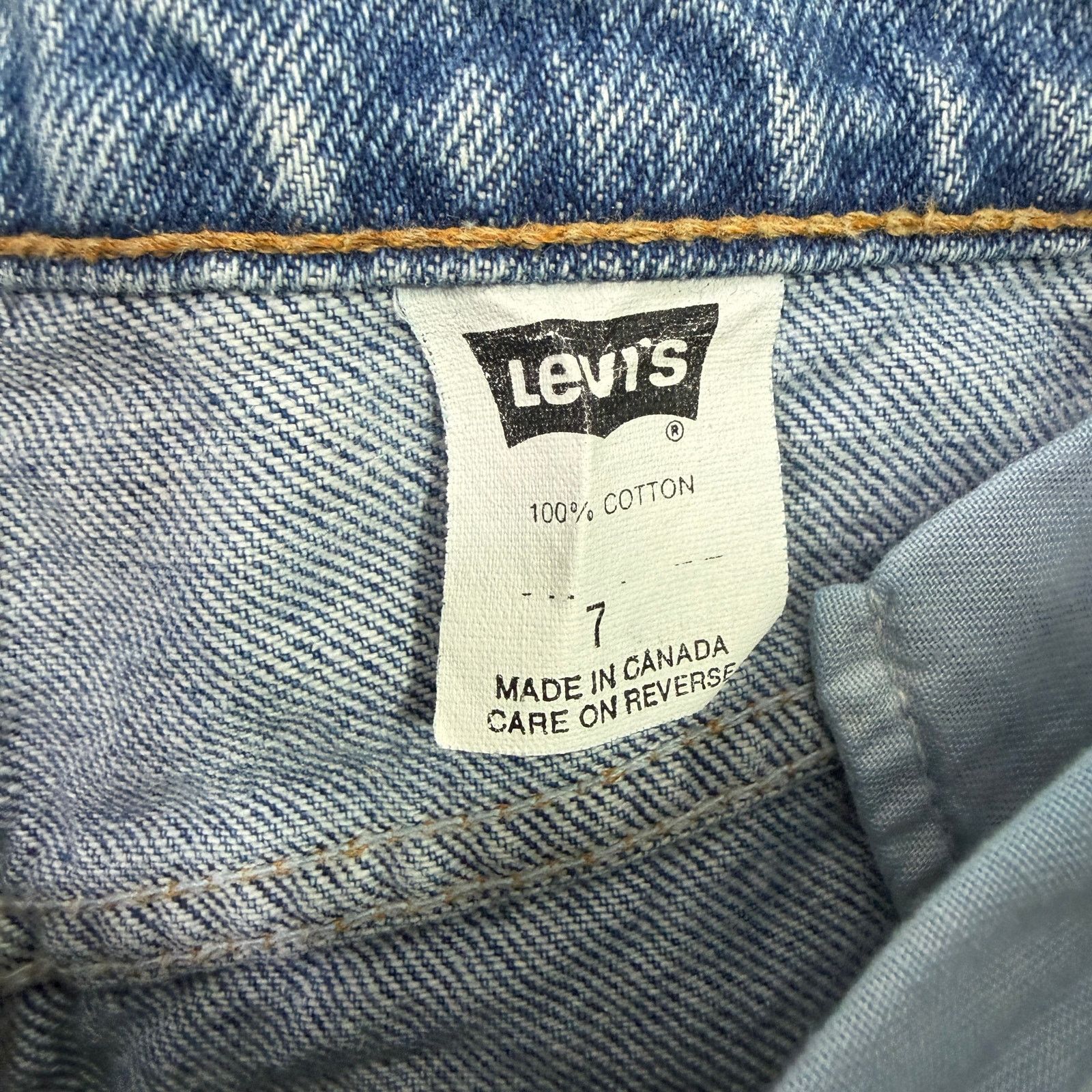 Levi's Vintage Levi’s 18512-0291 Jeans Women's 7 26X32 Blue Denim Size 26" / US 2 / IT 38 - 3 Thumbnail