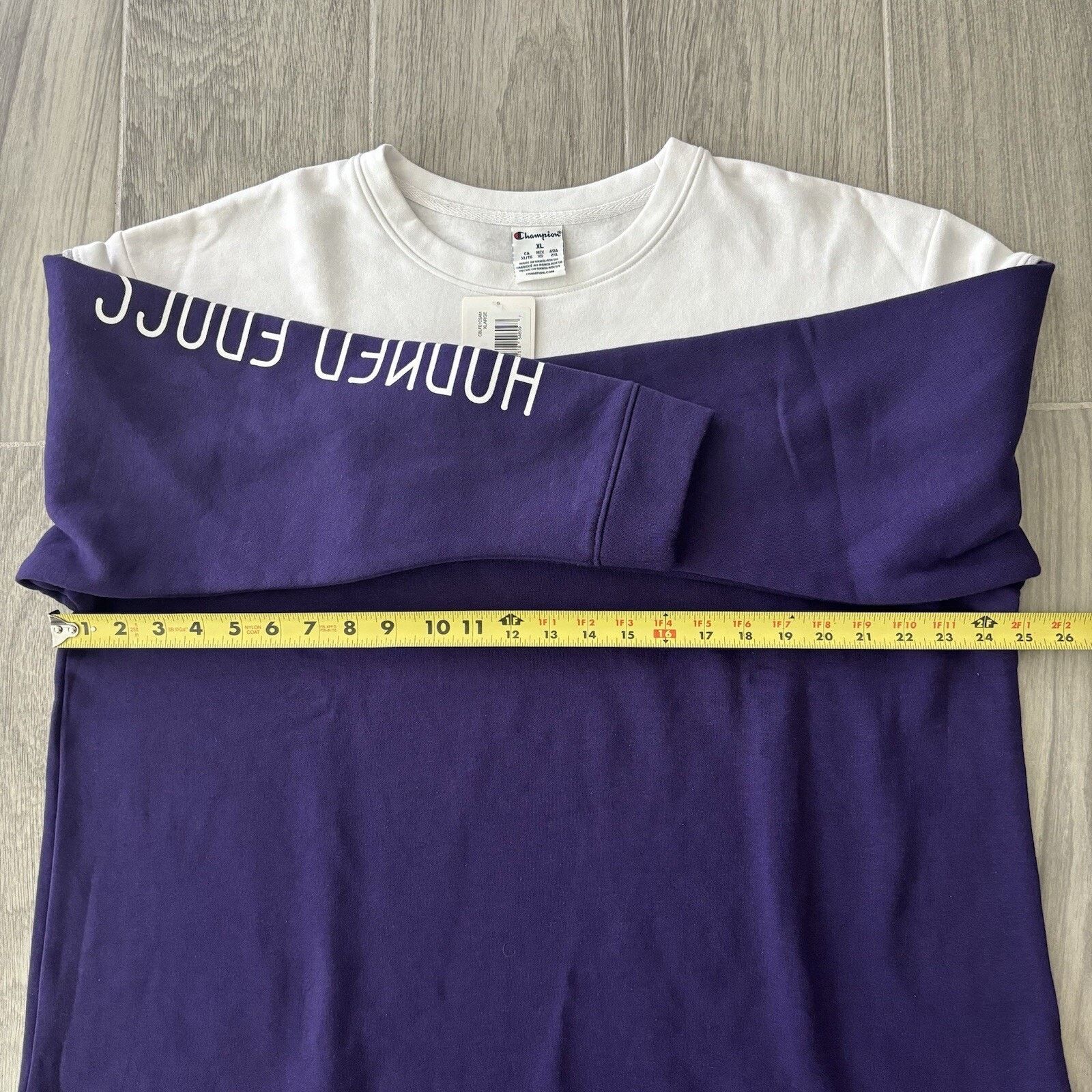 Champion NWT Champion Men’s XL TCU Crewneck Pullover Sweater Size US XL / EU 56 / 4 - 7 Thumbnail