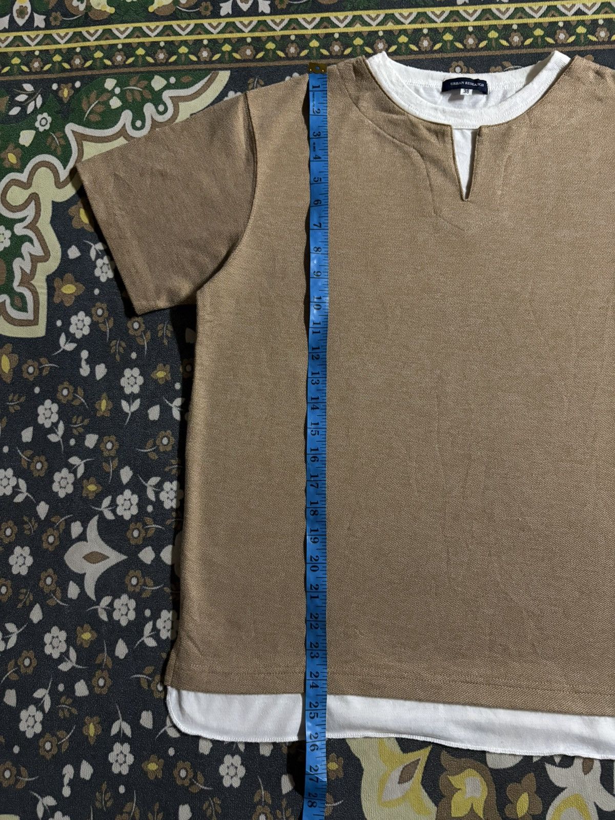 Japanese Brand Japanese Brand URBAN RESEARCH Double Layer Style Tee Size US L / EU 52-54 / 3 - 8 Thumbnail