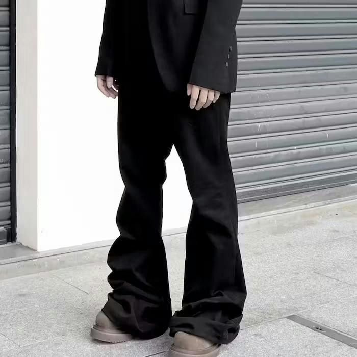 image of Black Opium Baggy Flare Jeans, Men's (Size 32)