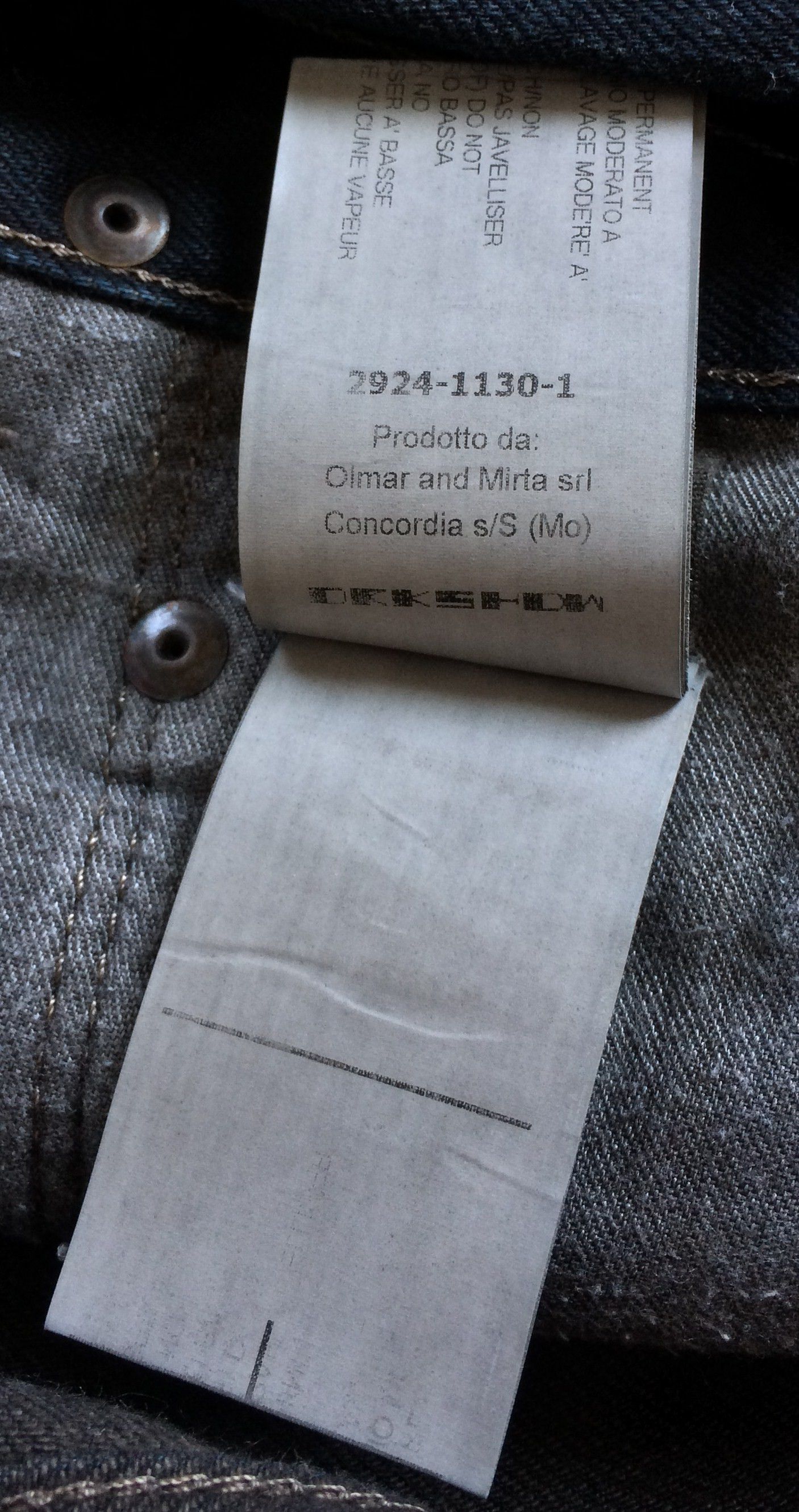 Rick Owens × Rick Owens Drkshdw Rick Owens DRKSHDW Torrence Cut Denim Size US 30 / EU 46 - 11 Thumbnail