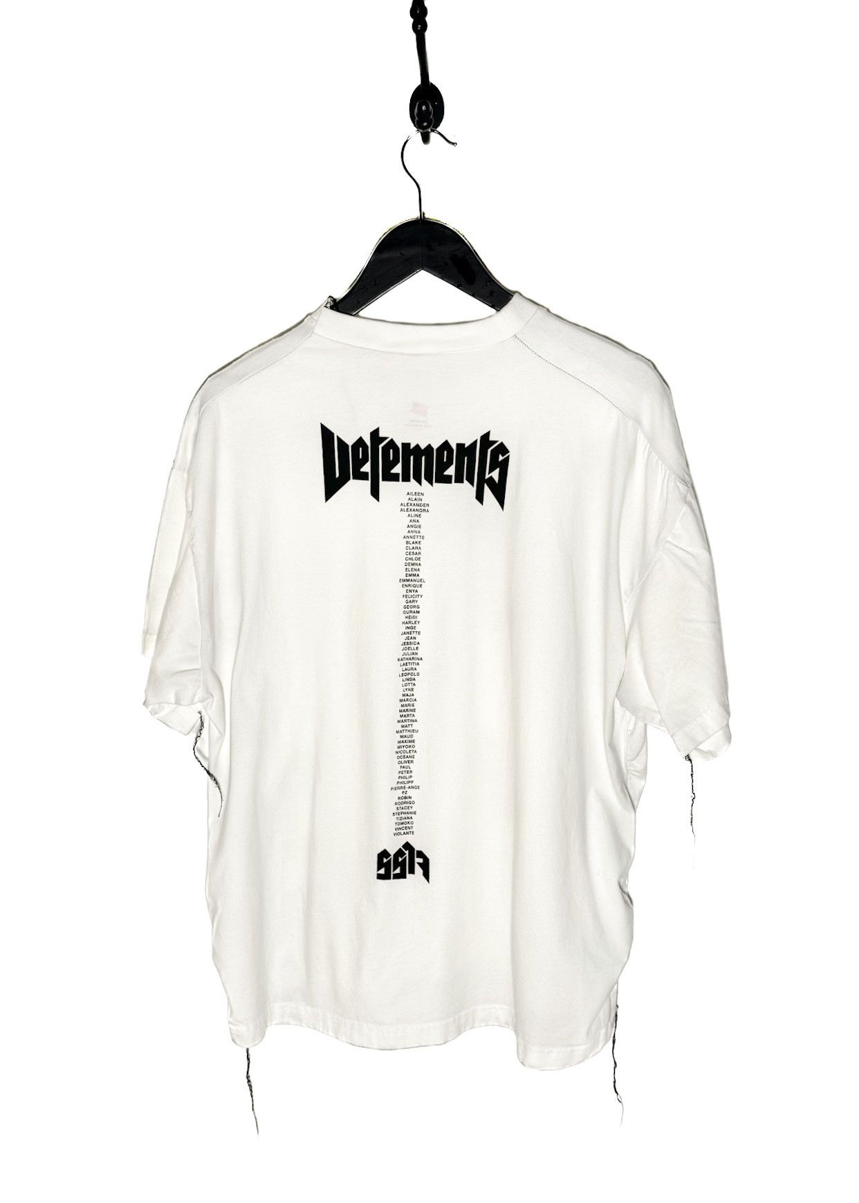 Hanes × Vetements Vêtements X Hanes 2017 Staff Ivory Oversized T-shirt Size US XS / EU 42 / 0 - 3 Thumbnail