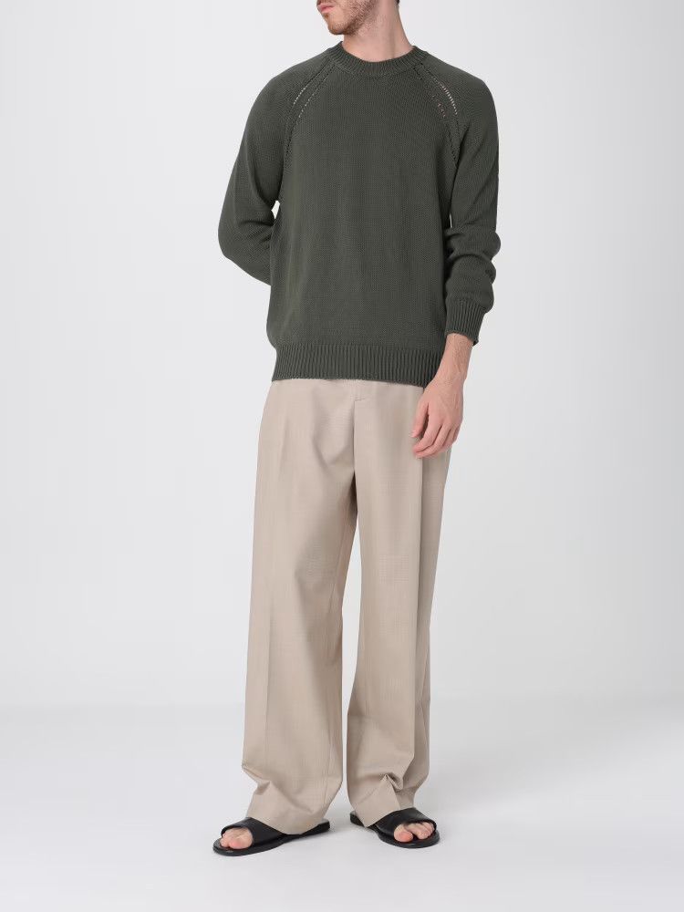 Jil Sander o1loc1c0426 Sweatshirt in Green Size US L / EU 52-54 / 3 - 2 Thumbnail