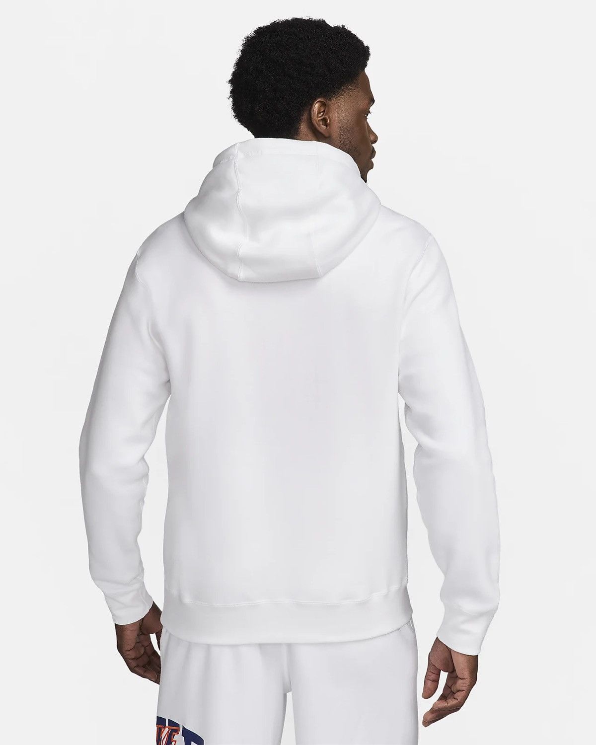 Nike Nike Hoodie Club Fleece Embroidered Pullover Sweatshirt Size US L / EU 52-54 / 3 - 2 Thumbnail