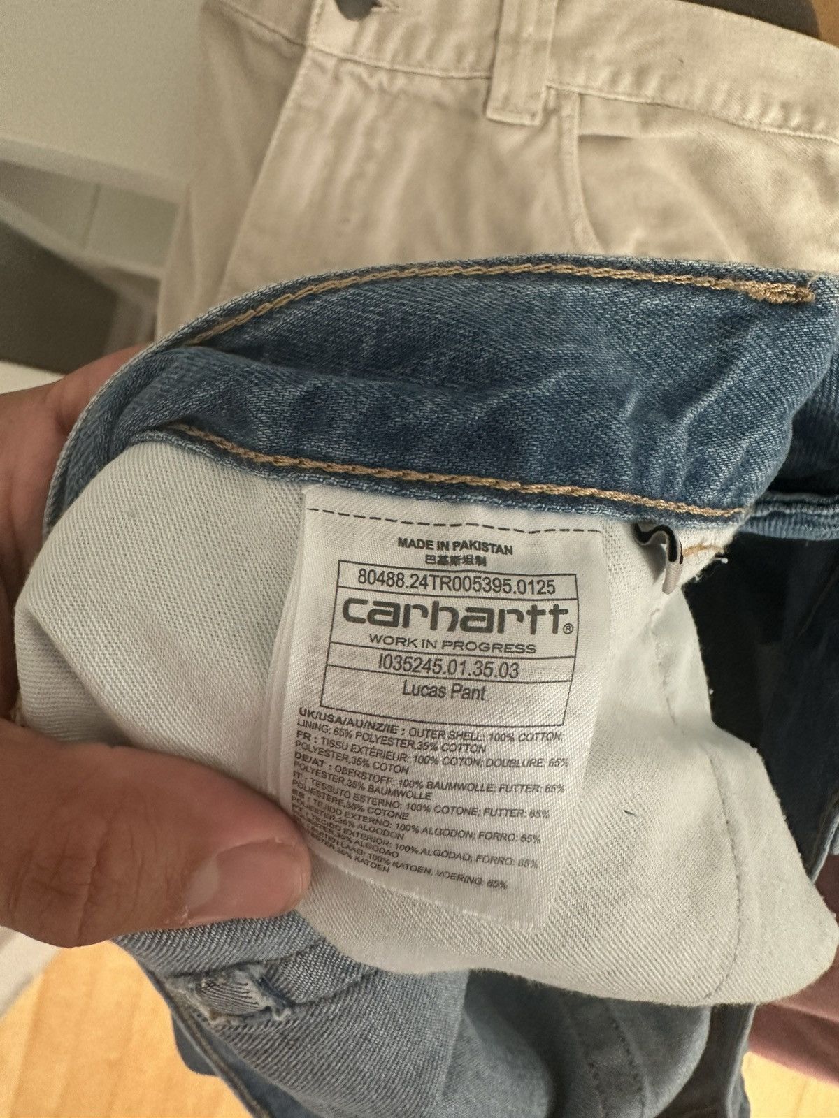 Carhartt Wip Carhartt Wip Lucas Pant Size US 35 - 5 Thumbnail