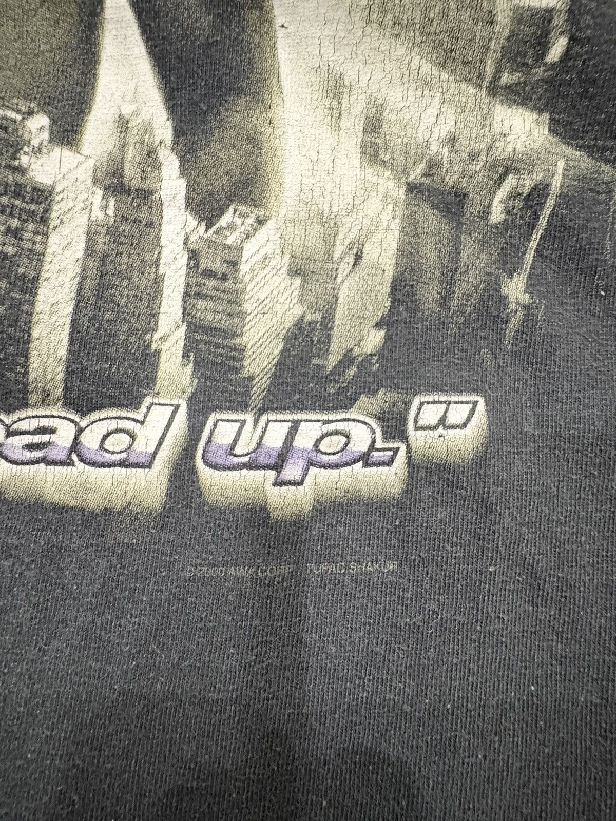 AAA VINTAGE Y2K RARE 2PAC KEEP YA HEAD UP TEE Size US M / EU 48-50 / 2 - 3 Thumbnail