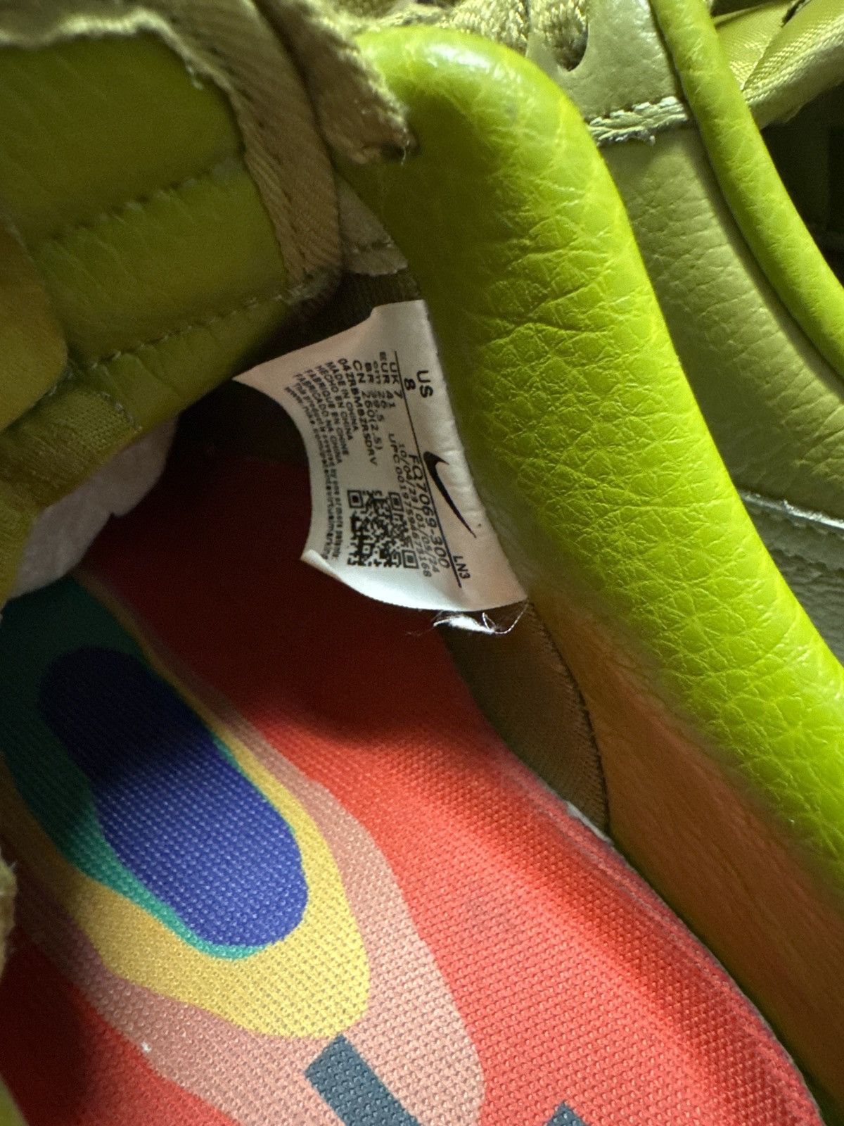 Cactus Plant Flea Market × Nike CPFM Air Force 1 Moss Size US 8 / EU 41 - 8 Thumbnail