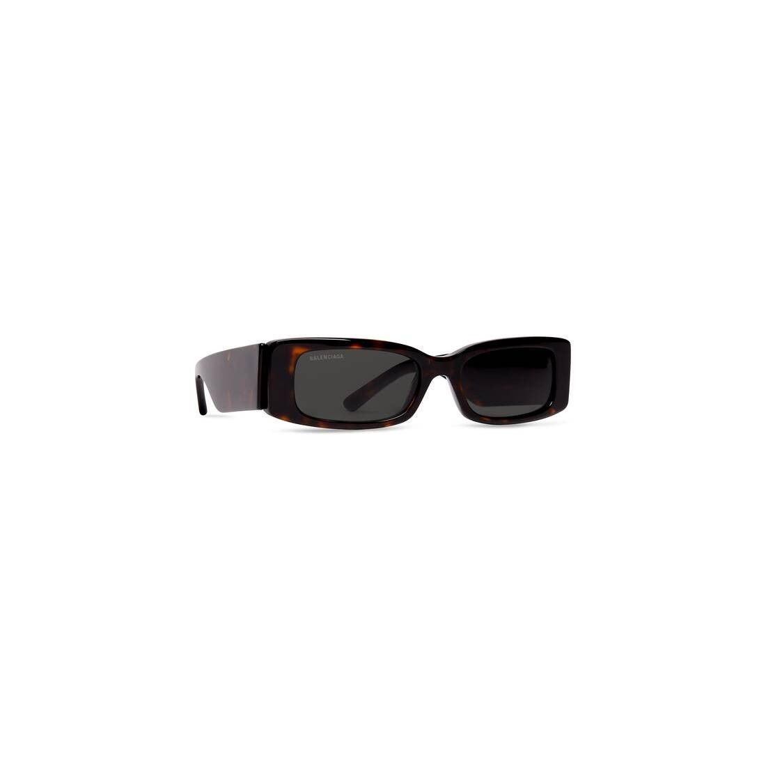 Balenciaga o1la1rc1a0725 Size: OS / Max Rectangle Sunglasses in Havana Size ONE SIZE - 2 Thumbnail