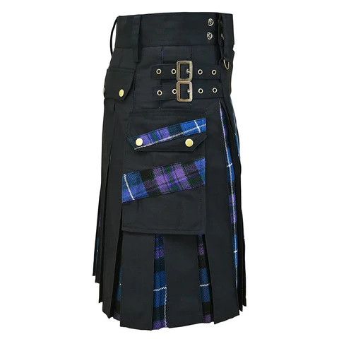 Other Modern Hybrid Kilt Tartan Pride of Scotland Cross Stripes Size US 30 / EU 46 - 4 Thumbnail