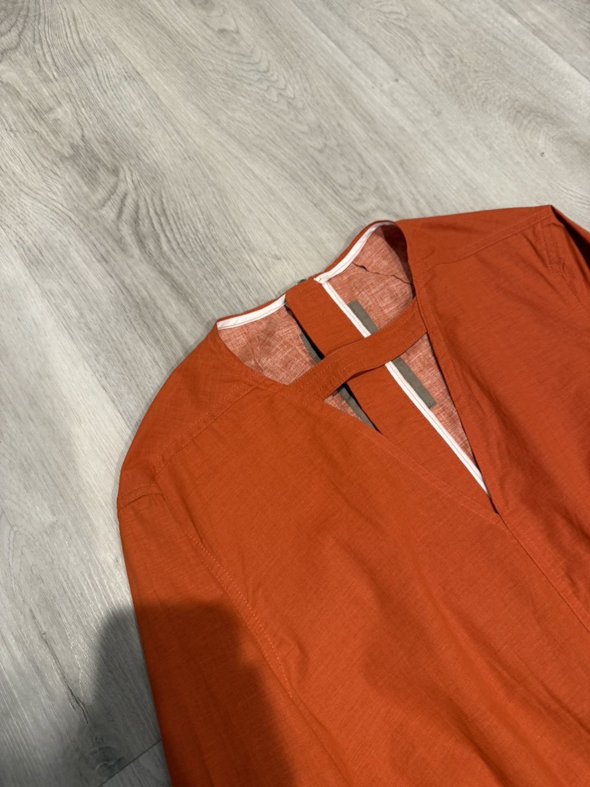 Rick Owens Drkshdw s/s 2023 lightweight cotton nwt bodybag flightsuit!! Size US 28 / EU 44 - 4 Thumbnail